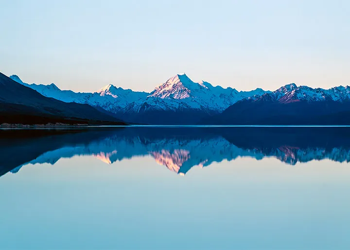 Mountain and Lake Photo